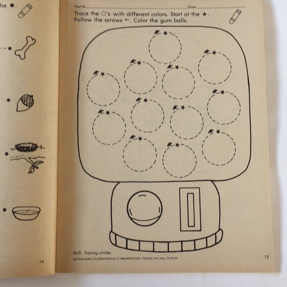 “Cutting and Handwriting” workbooks/black line bk - Picture 13 of 14